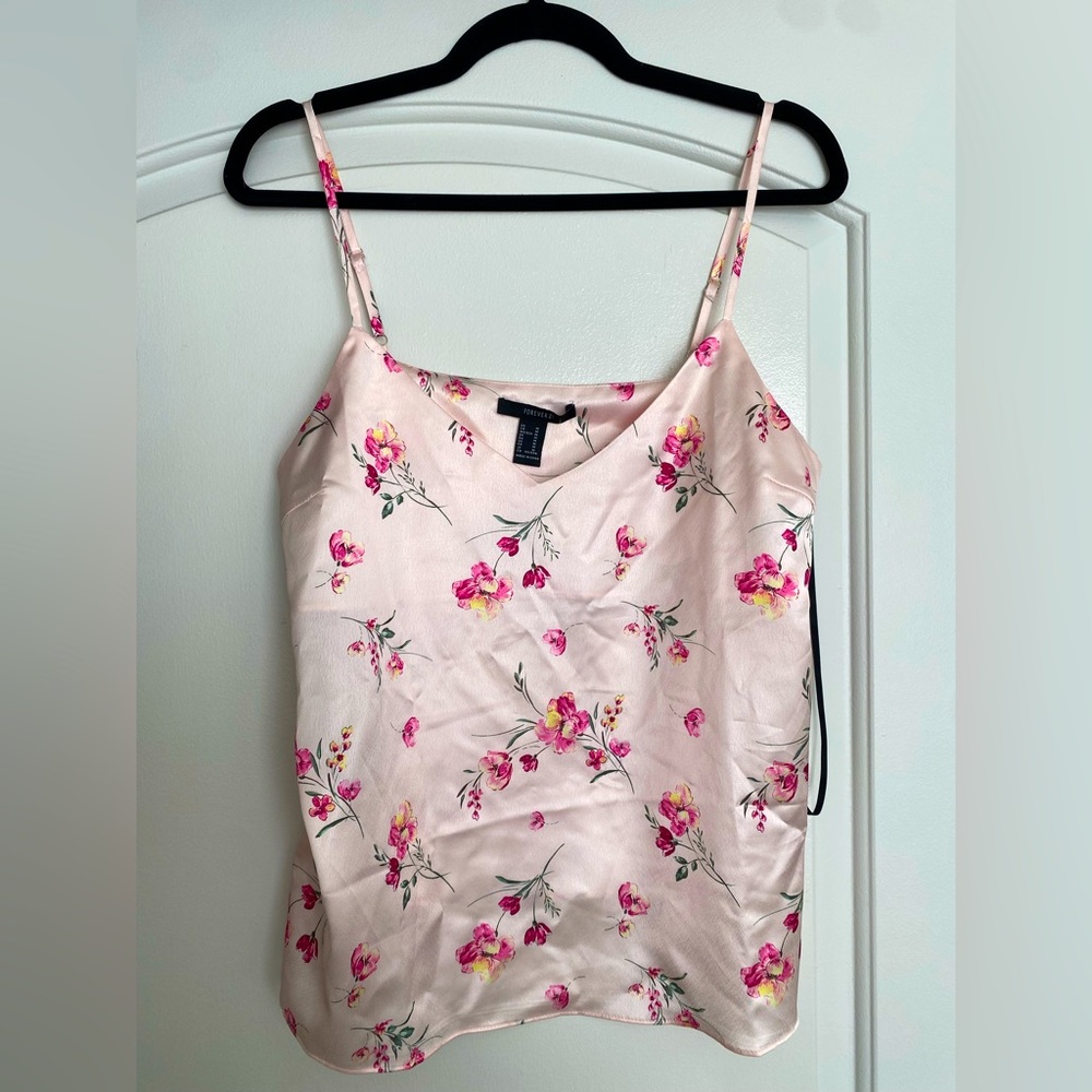 Floral Forever 21 tank top!